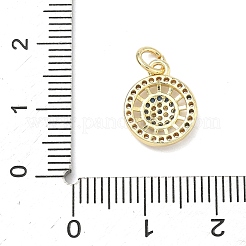 Ottone micro spianare pendenti zirconi&nbsp;KK-K417-15A-G
