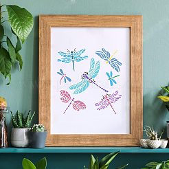 Wiederverwendbare Zeichenschablonen aus Kunststoff&nbsp;DIY-WH0172-231-1