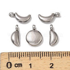 5 pz ciondoli in acciaio inossidabile 304&nbsp;STAS-M017-14P