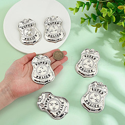 8 x Brosche aus Eisenlegierung.&nbsp;JEWB-MA0001-03