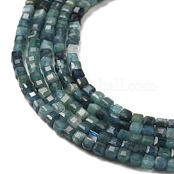 Natürliche blaue Turmalinperlenstränge&nbsp;G-E608-B05