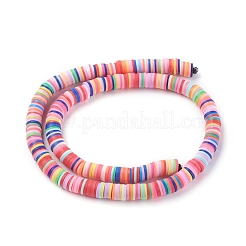 Handgemachte Polymer Clay Perle Spacer&nbsp;X-CLAY-R067-8.0mm-M1