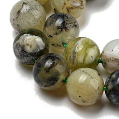 Chapelets de perles en opale vert naturel&nbsp;G-R494-A11-03