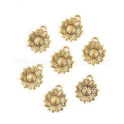 Pendentifs en alliage de style tibétain&nbsp;TIBEP-R344-35AG-RS