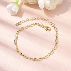 Gliederkettenarmband aus Messing für Damen&nbsp;BJEW-A065-04G
