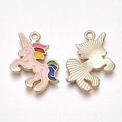 Aluminium Anhänger & Charms&nbsp;LS-ENAM-S115-108