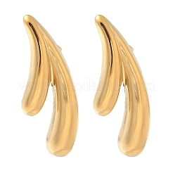 Boucles d'oreilles à tige en acier inoxydable 304 pour femmes&nbsp;EJEW-K302-07G