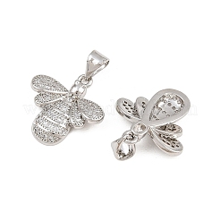 Messing micro pave klare zirkonia anhänger&nbsp;ZIRC-I036-25P
