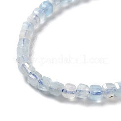 Natürliche Aquamarin Perlen Stränge&nbsp;G-D467-A10