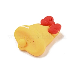 Cabochons décodés en résine opaque sur le thème de Noël&nbsp;CRES-B022-06L