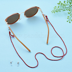 Chaînes de lunettes en coton tressé&nbsp;AJEW-EH00032-M
