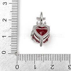 Pendentifs de verre en laiton&nbsp;KK-R226-03P-01