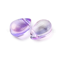 Breloques en verre transparent&nbsp;GGLA-M004-05B-03-01