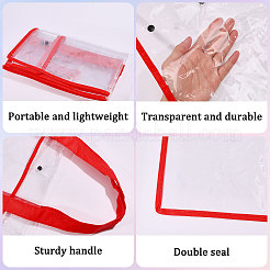 Borsa portaoggetti in pvc trasparente&nbsp;ABAG-WH0044-91A