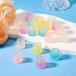 20 mini modello di tazza in resina a 5 colori&nbsp;RESI-TA0005-73
