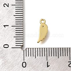 Ciondoli in ottone zirconi chiari micro pavé&nbsp;KK-M313-43G