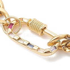 Bracelets à maillons cubains en acier inoxydable 304&nbsp;BJEW-JB13530