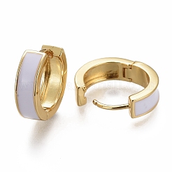 Laiton Huggie boucles d'oreilles&nbsp;EJEW-F260-05B-G