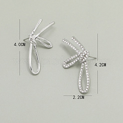 Pendientes de aleación con lazo elegantes y con estilo&nbsp;ZV9023