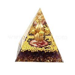 Générateurs d'énergie de résine de pyramide d'orgonite&nbsp;PW-WGD459A-01