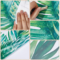 4 feuille de 4 styles d'autocollants décoratifs auto-adhésifs en PVC pour plantes&nbsp;DIY-CN0002-96