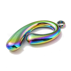 Pendentifs en acier inoxydable 304 avec placage ionique (IP)&nbsp;STAS-C079-15M
