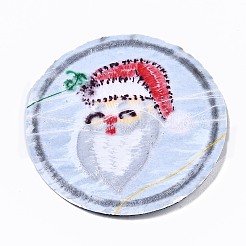 Rond avec appliques père noël&nbsp;DIY-S041-081