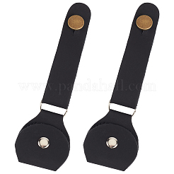 2 Stück Gitarrenhalsband aus Kunstleder mit Gitarrenplektrum-Tasche&nbsp;AJEW-CL0006-36B