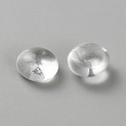 Abalorios de vidrio transparentes&nbsp;GLAA-WH0030-45A