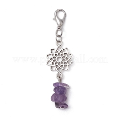 7 ciondolo in lega di chakra decorato&nbsp;HJEW-JM02157