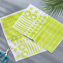 Wasserdichte reflektierende Aufkleber aus Kunststoff für Haustiere&nbsp;DIY-WH0580-67B