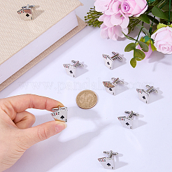 4 paire de boutons de manchette en alliage&nbsp;FIND-FH0018-14