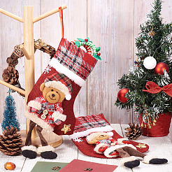 Taschen aus Vliesstoff mit Weihnachtsmotiv&nbsp;ABAG-TAC0001-16B