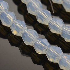 Facettierte Bicone Opal Perlen Stränge&nbsp;EGLA-P017-01