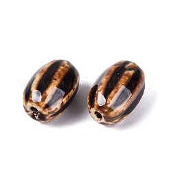 Perles de porcelaine vintage faites à la main&nbsp;PORC-Q006-10G