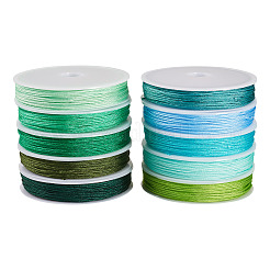 10 cordon en polyester bicolore&nbsp;OCOR-TAC0040-01C