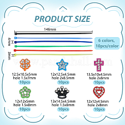 Kits para hacer anillos de pierna de diy&nbsp;DIY-WR0012-63