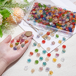 360 Stück 12 Farben Acryl- und Harzknöpfe&nbsp;DIY-ME0001-75