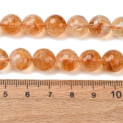Perline citrino naturale fili&nbsp;GG-CBA59DD-C02-10mm