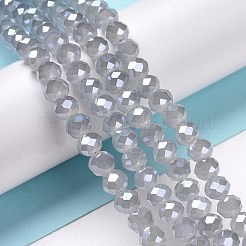Chapelets de perles en verre électroplaqué&nbsp;GLAA-K027-PL-A08-A