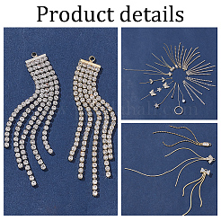 Kits de accesorios para colgantes de diy&nbsp;DIY-AR0004-52