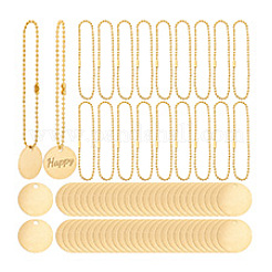 100pcs 2 Arten Messinganhänger&nbsp;DIY-PH0023-22