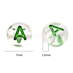 Cuentas transparentes de acrílico transparente&nbsp;MACR-YW0001-23B