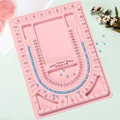 Designtafeln aus Kunststoffperlen für die Gestaltung von Halsketten&nbsp;TOOL-H003-2