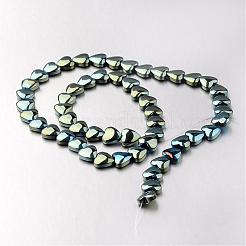 Chapelets de perles en hématite synthétique sans magnétique&nbsp;G-F300-22B-07