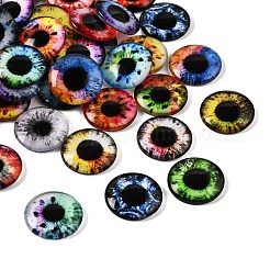 Cabochon in vetro trasparente stampato&nbsp;GL-CBAA22A-03