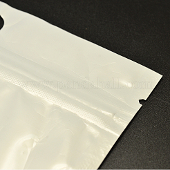 Sachets d'emballage refermables en PVC nacré&nbsp;OPP-L001-02-9x12cm