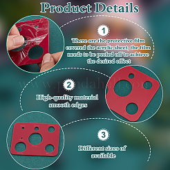 Acryl-Bastelvorlage für Puppenaugen&nbsp;DIY-WH0580-39I