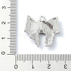 Gestell aus beschichteter Legierung mit Strass-Anhängern&nbsp;FIND-Z051-03P-03