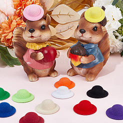 28 Stück 14 Farben Eva runder Fascinator-Hutsockel&nbsp;FIND-DR0001-27A